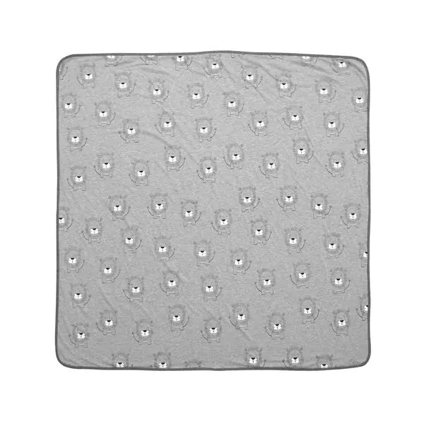 Dluxe Ave. Giraffe, Rabbit, Tiger Square Animal Blanket for Babies