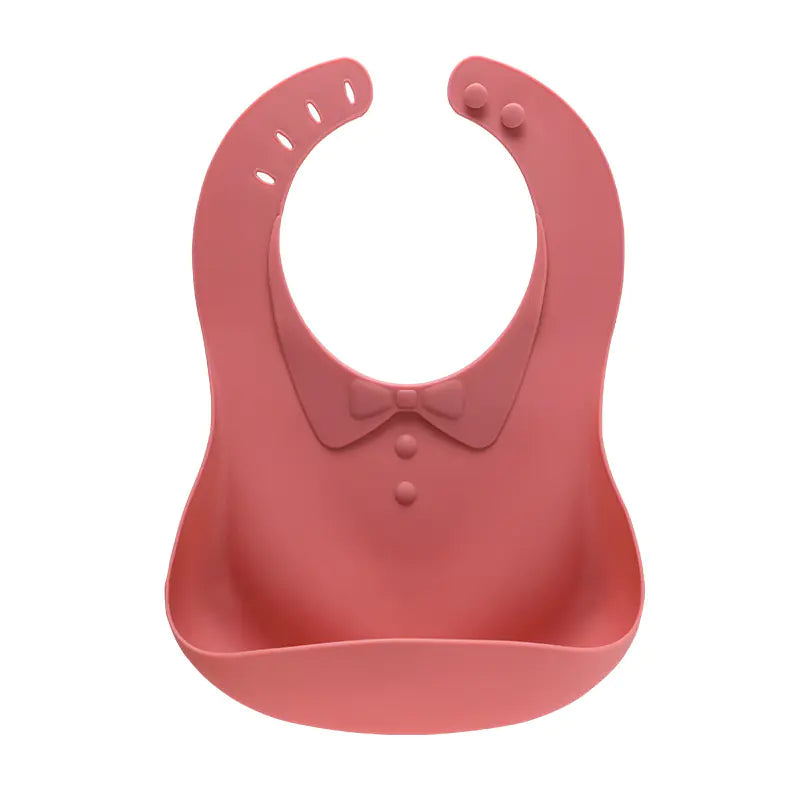 Dluxe Ave. Children's Solid Color 3D Bib (Kids Bib)