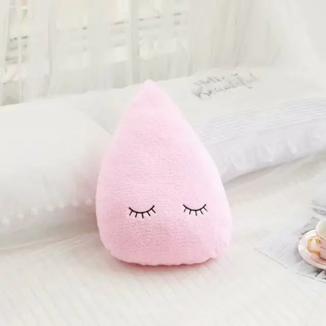 Dluxe Ave. Plush Moon Star Cloud Raindrop Baby Pillow Decor