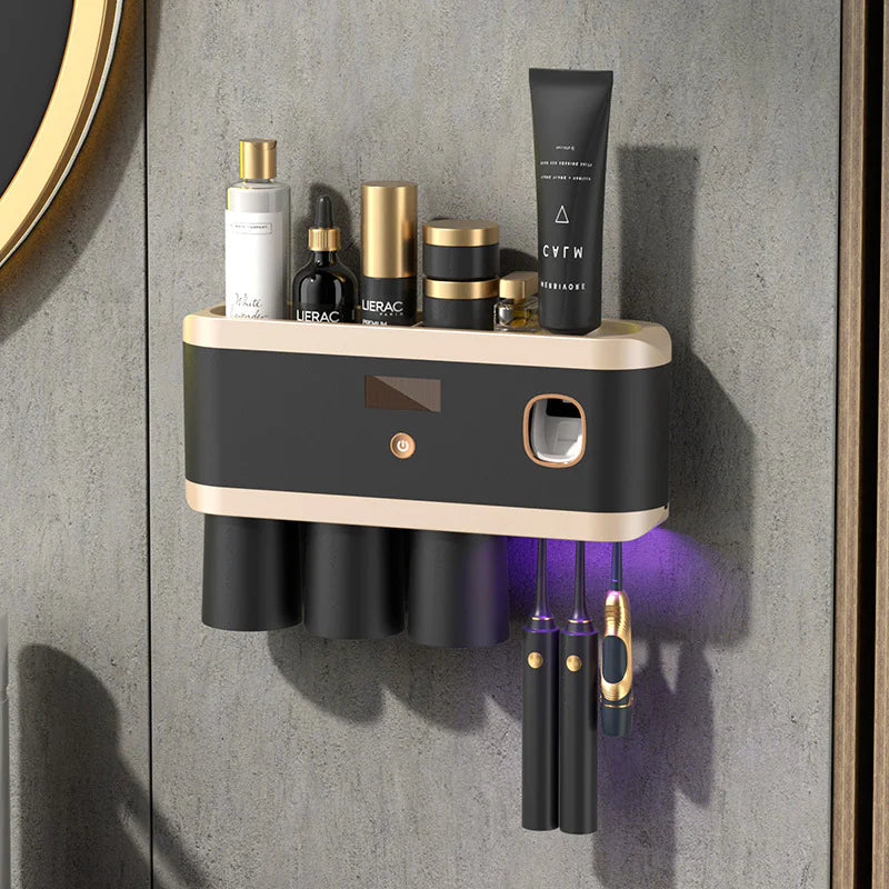Dluxe Ave. Smart UV Toothbrush Holder – With Disinfection & Rechargeable Function