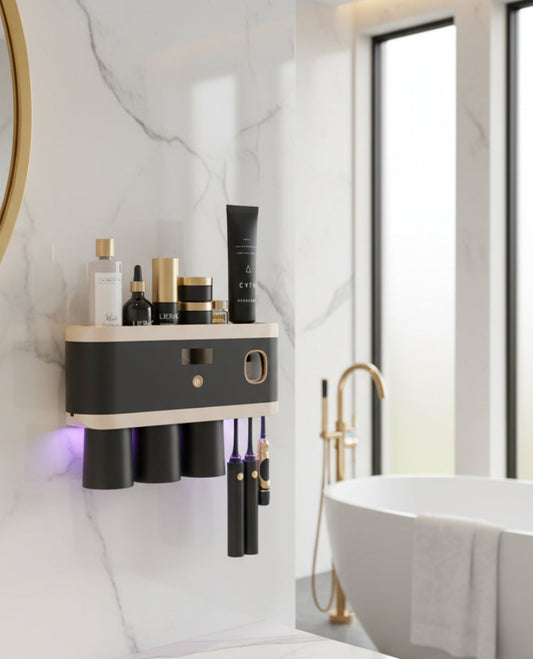 Dluxe Ave. Smart UV Toothbrush Holder/ With Disinfection & Rechargeable Function