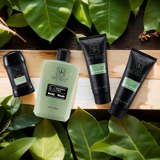 Dluxe Ave. Yard House Mens Luxury Bath and Body Gift Set For Him