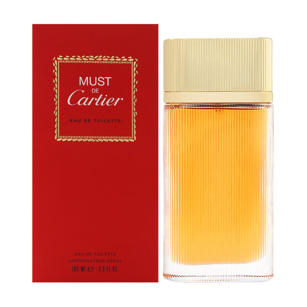 Dluxe Ave. Must De Cartier By Cartier For Women. Eau De Toilette Spray 3.3 oz