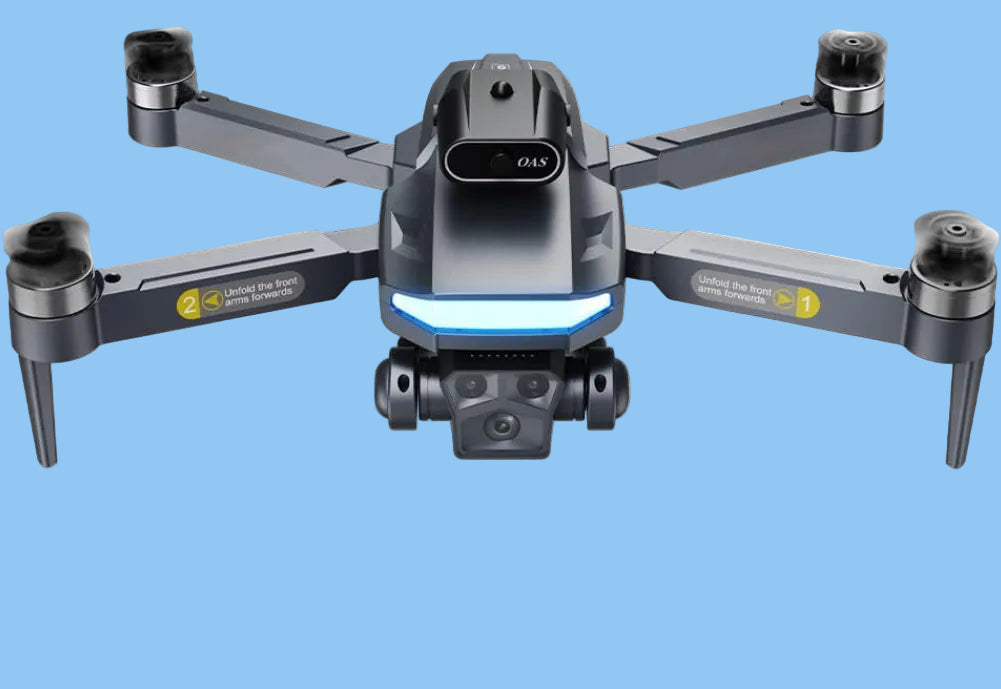 Dluxe Ave. Brushless Motor Drone with Camera for Beginners/ WiFi FPV Quadcopter with 4K HD Camera/ Auto Hover 3D Flips Headless Mode