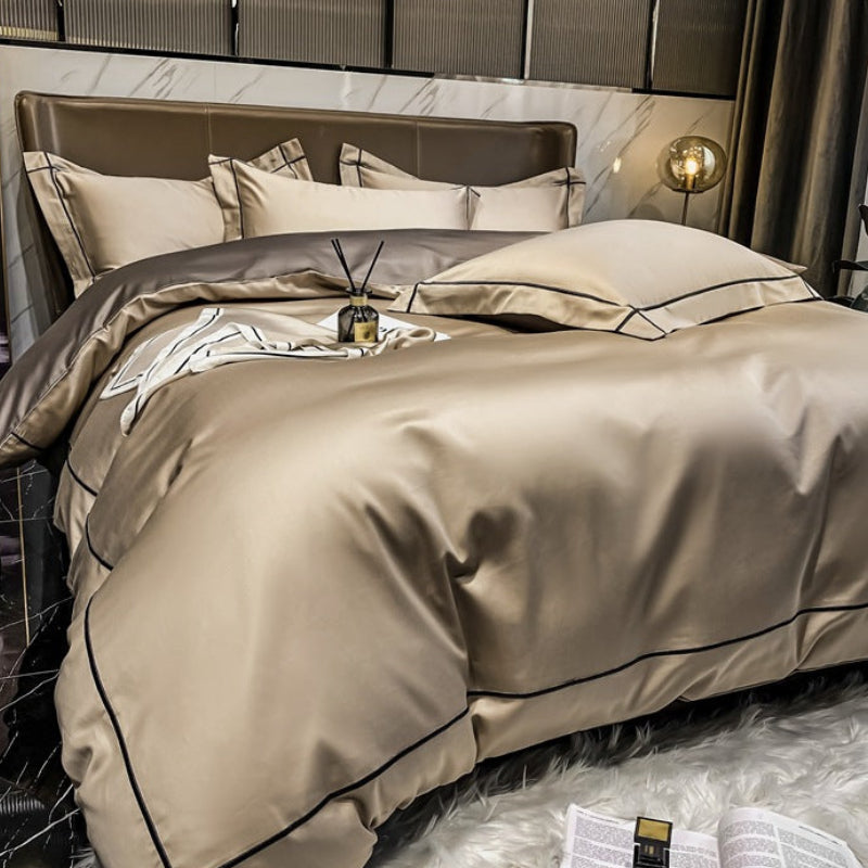 Dluxe Ave. Light Luxury Pure Cotton Four-Piece Set