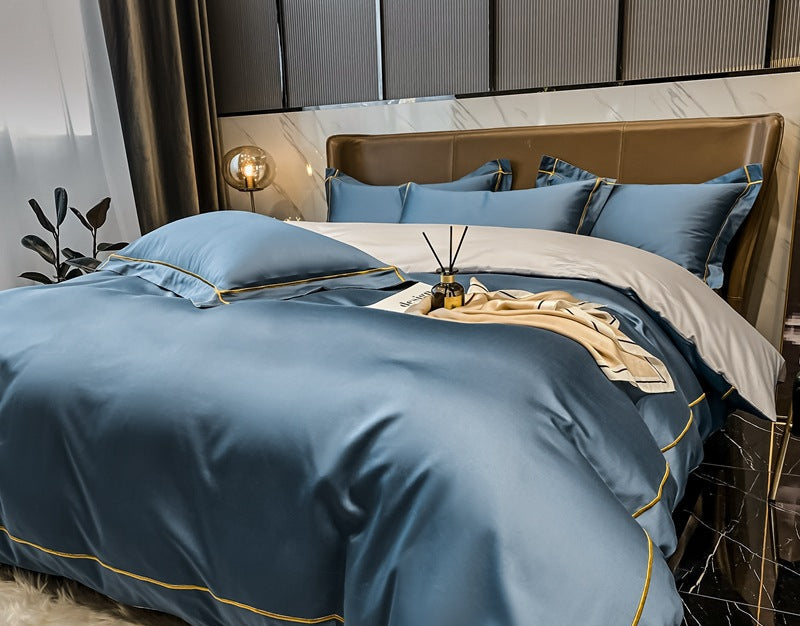 Dluxe Ave. Light Luxury Pure Cotton Four-Piece Set