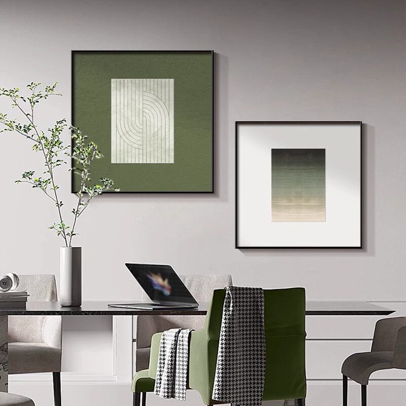 Modern Botanical Canvas Wall Art for Living Room Decor