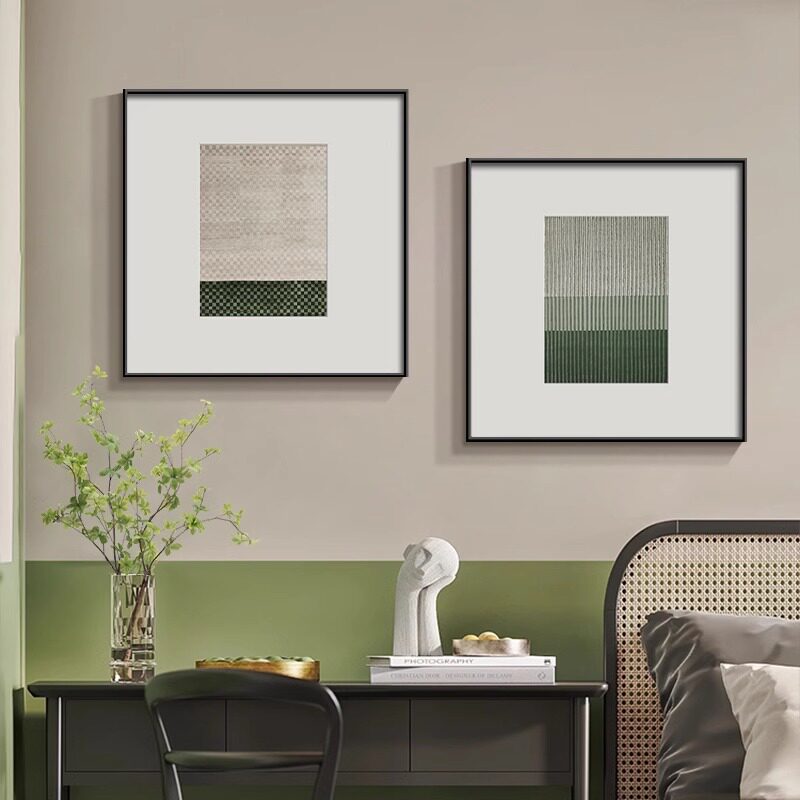 Modern Botanical Canvas Wall Art for Living Room Decor