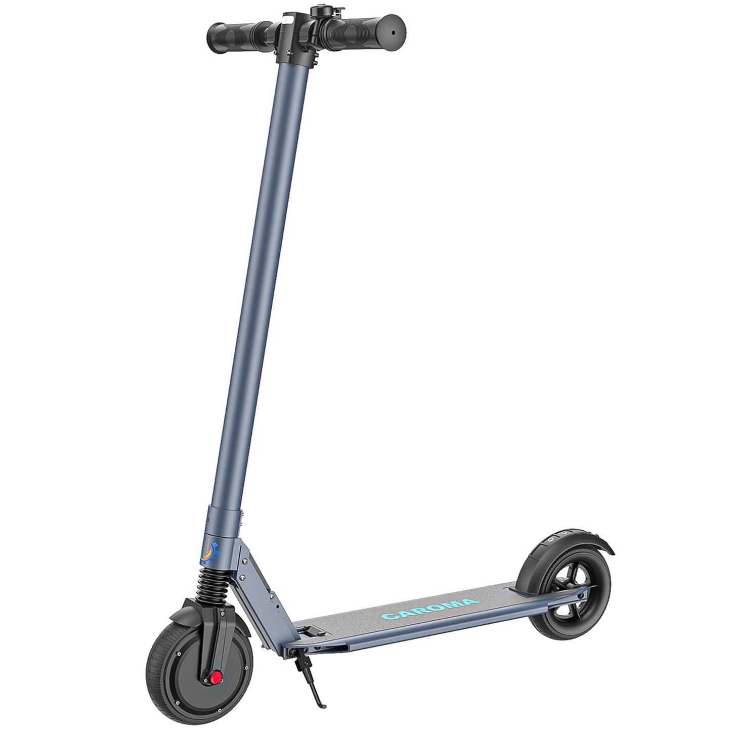 Dluxe Ave. Electric Scooter Adults E Scooter for Adults Foldable Fast Electric Scooter for Adults & Teens 250W Motor 15.5 Miles Range & 15.5 Mph 6.5" Solid Tires (Blue)