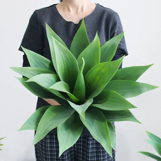 Dluxe Ave. Artificial Tropical Plants/ Agave Succulent Decor