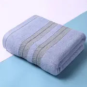 Dluxe Ave. Thickened Soft Striped Bath Towel - Large & Absorbent