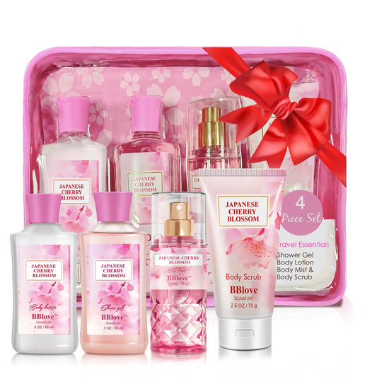 Dluxe Ave. Japanese Cherry Blossom/ Bath and Body / 4PCS Set