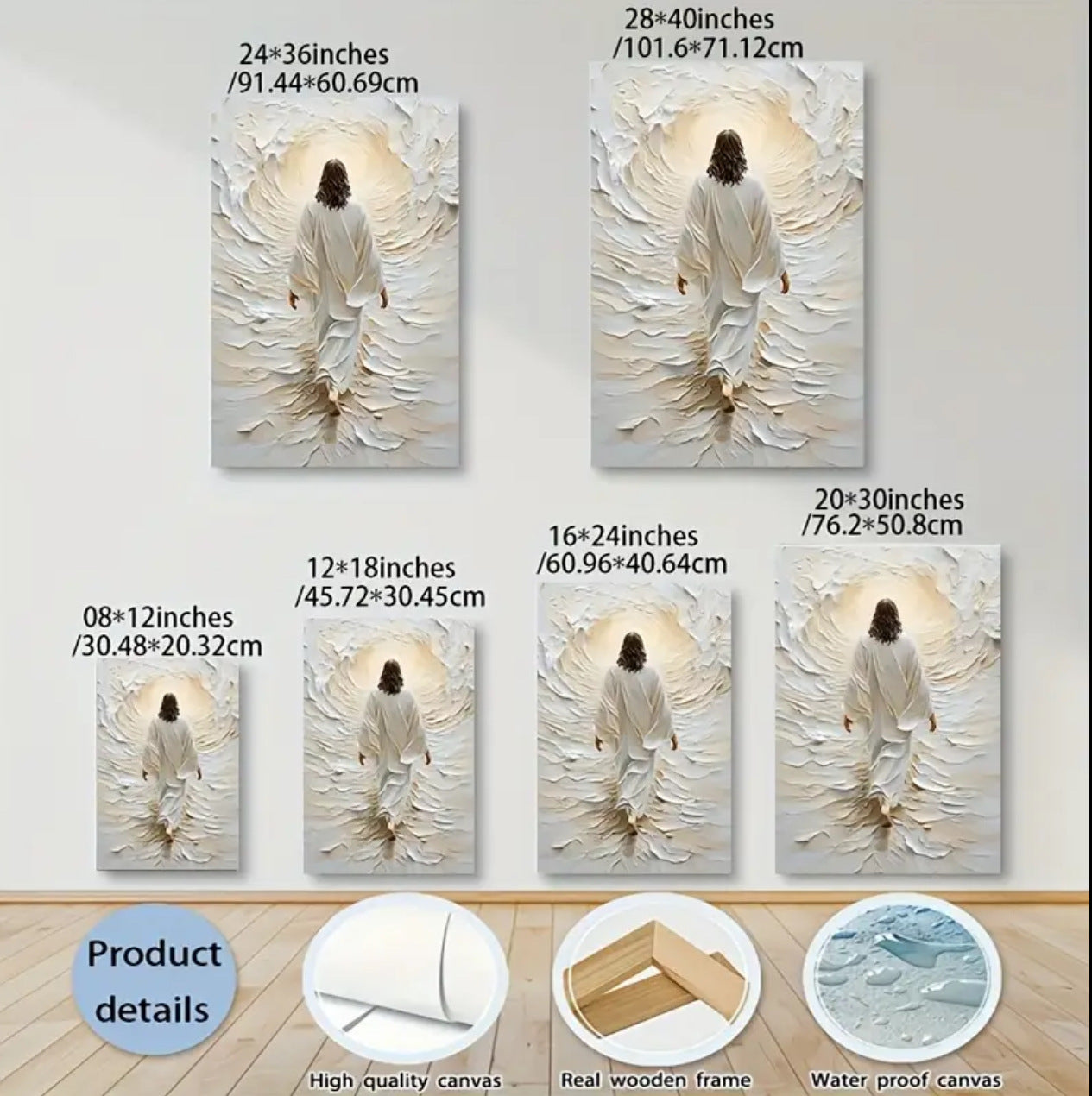 Modern Floral Canvas Wall Art