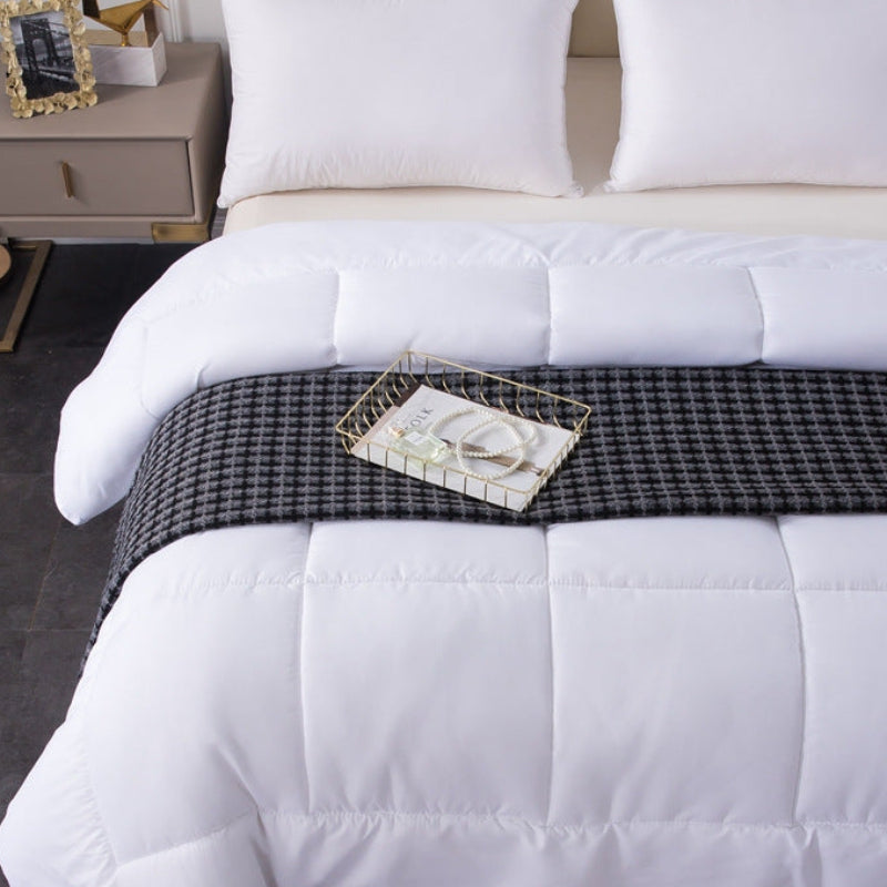 Dluxe Ave. (FULL/ QUEEN/ KING) Cotton Quilt with Imitation Goose Down Filling