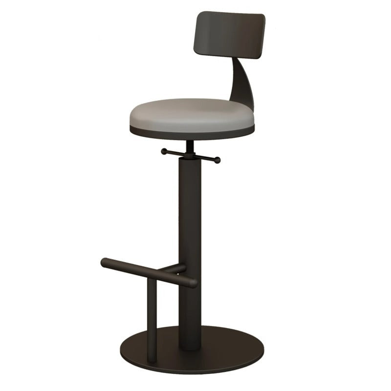 Adjustable Height Swivel Bar Stool