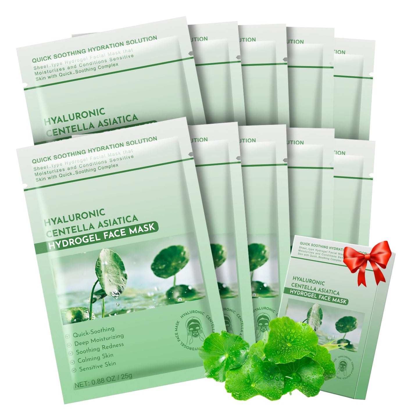 Dluxe Ave.  Centella Asiatica Calming Facial Masks