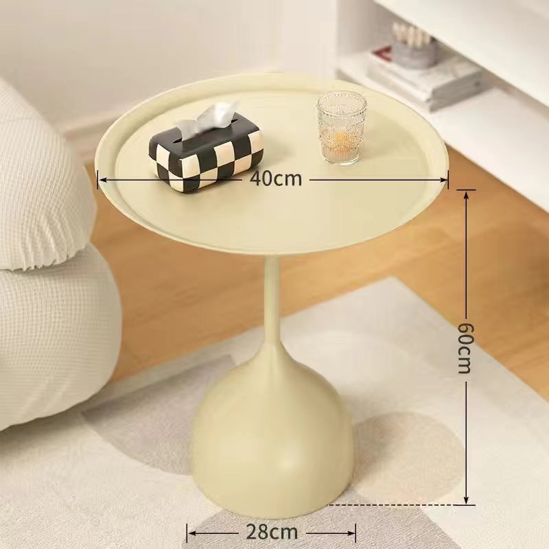 American-style minimalist sofa side table
