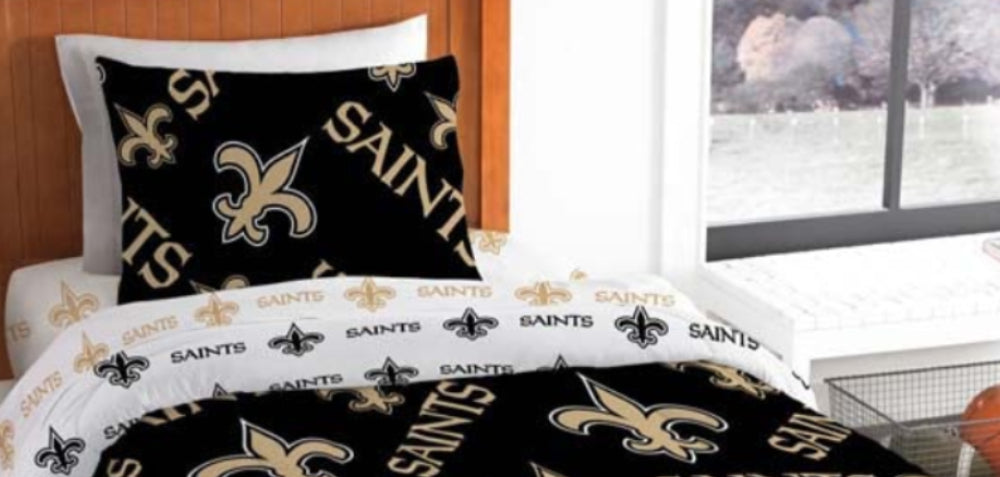 Dluxe Ave. ( TWIN )  NFL 4 Pcs Comforter Set