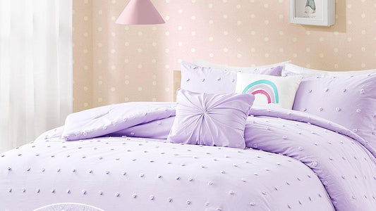 Dluxe Ave.  ( FULL/ QUEEN ) 5 Pcs Comforter and Bedding Set