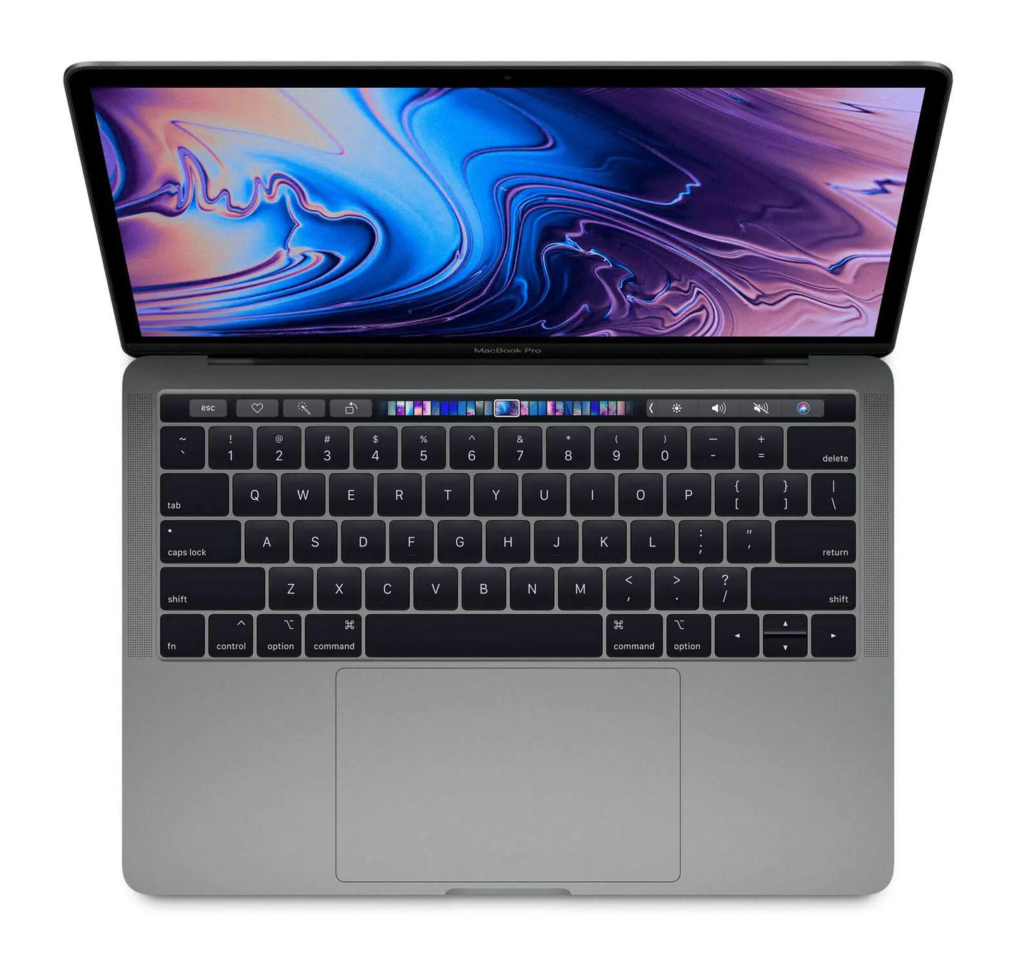Dluxe Ave. Mid 2018 Apple MacBook Pro Touch Bar with 2.7GHz Intel Core i7 (13.3 inch 16GB RAM 256GB SSD) Space Gray (Renewed)