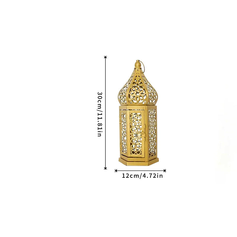 Moroccan Style Metal Lantern