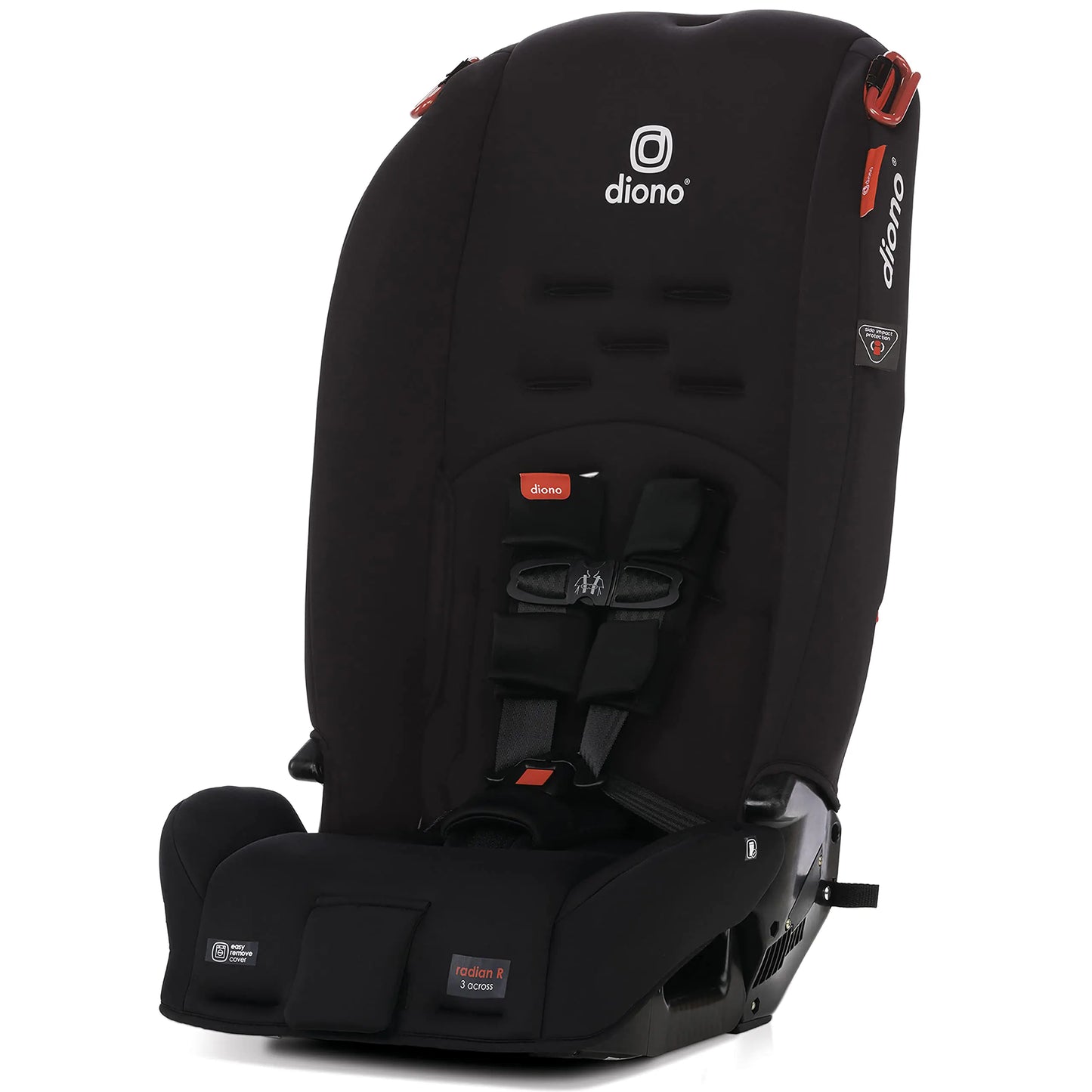 Dluxe Ave.  3-in-1 Convertible Car Seat Rear Facing & Forward Facing 10 Years 1 Car Seat Slim / Jet Black