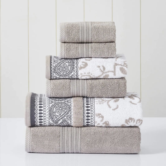 Dluxe Ave.   Solid Towel Set, 6 Piece Set