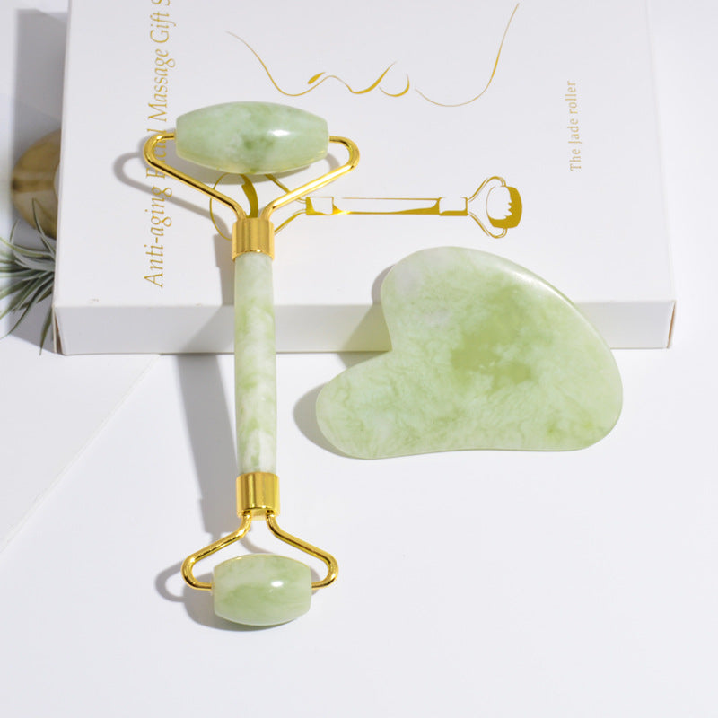 Dluxe Ave. Jade Roller & Gua Sha Gift Box