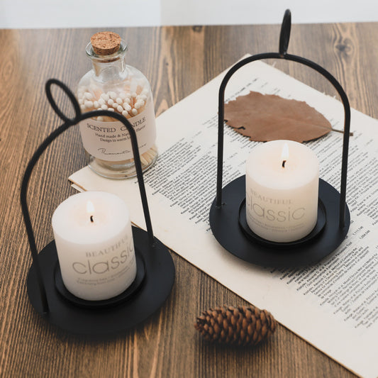 Wrought Iron Candle Lantern
