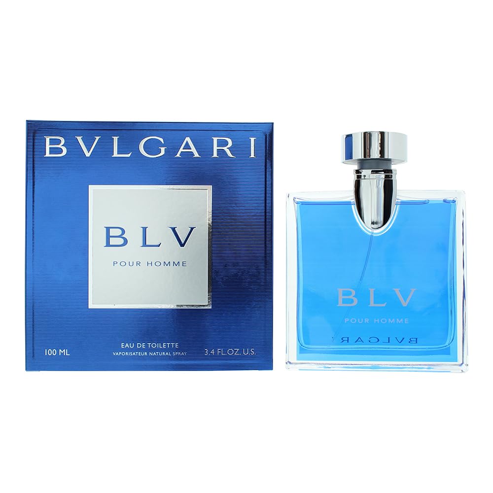 Dluxe Ave. BVLGARI BLV Homme for Men 3.4 oz Eau de Toilette Spray