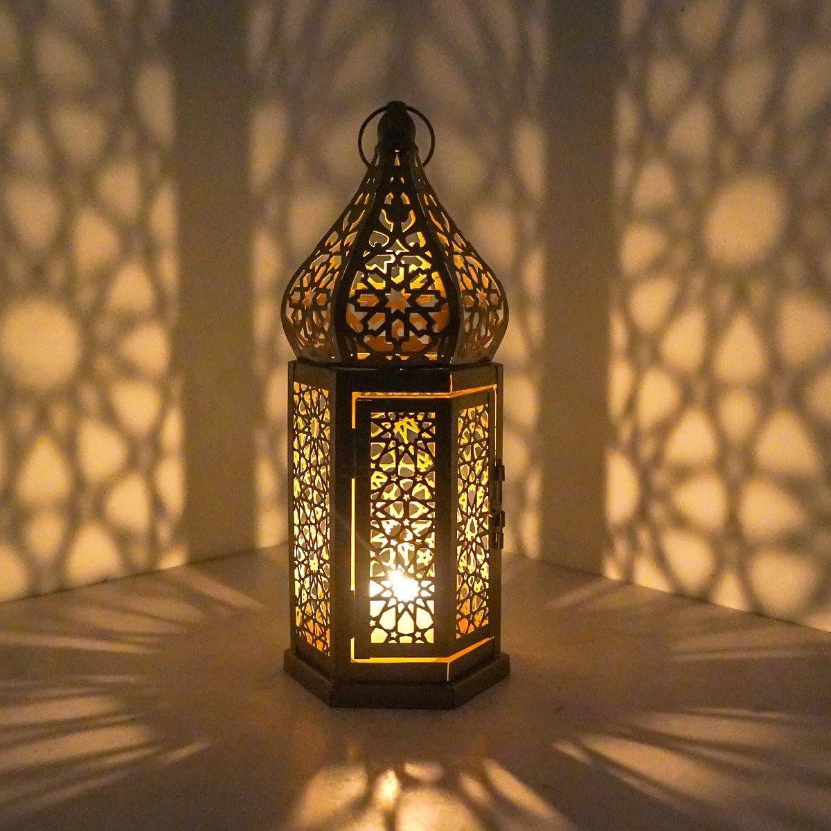Moroccan Style Metal Lantern