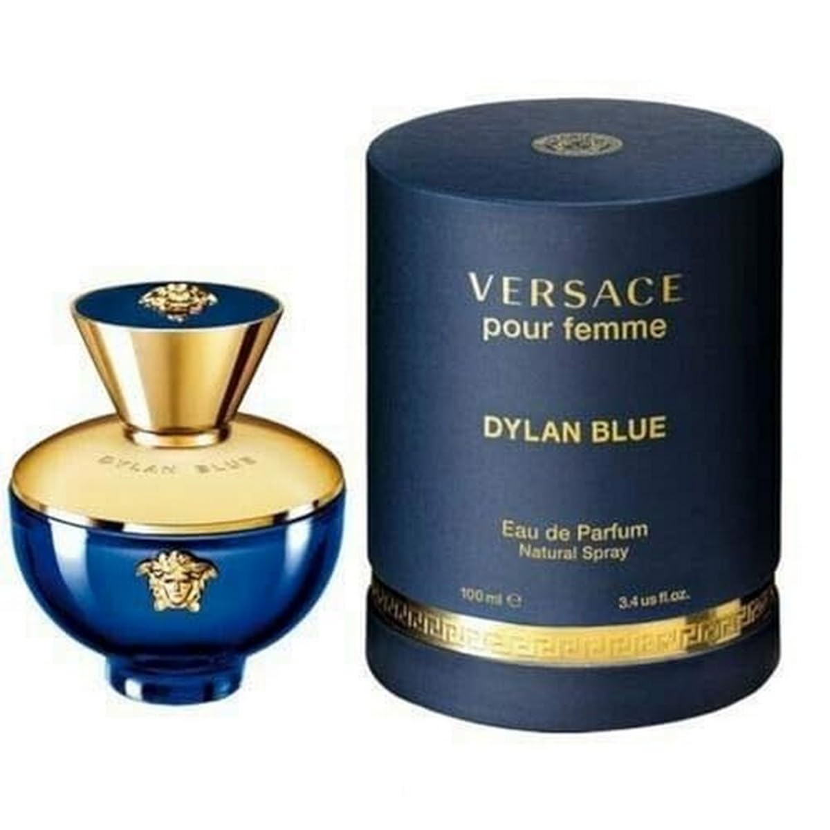 Dluxe Ave. Versace Dylan Blue Pour Femme for Women Eau De Parfum Spray 3.4 Oz