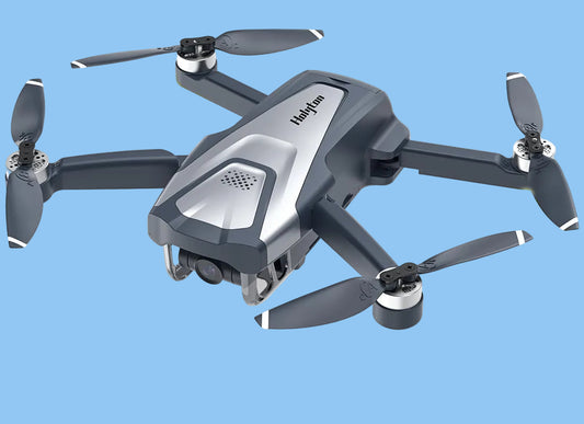 Dluxe Ave. Drones with Camera for Adults/ 4k HT50 Drone with Remote Control, Camera, GPS Quadcopter, Auto Return Follow Me Brushless