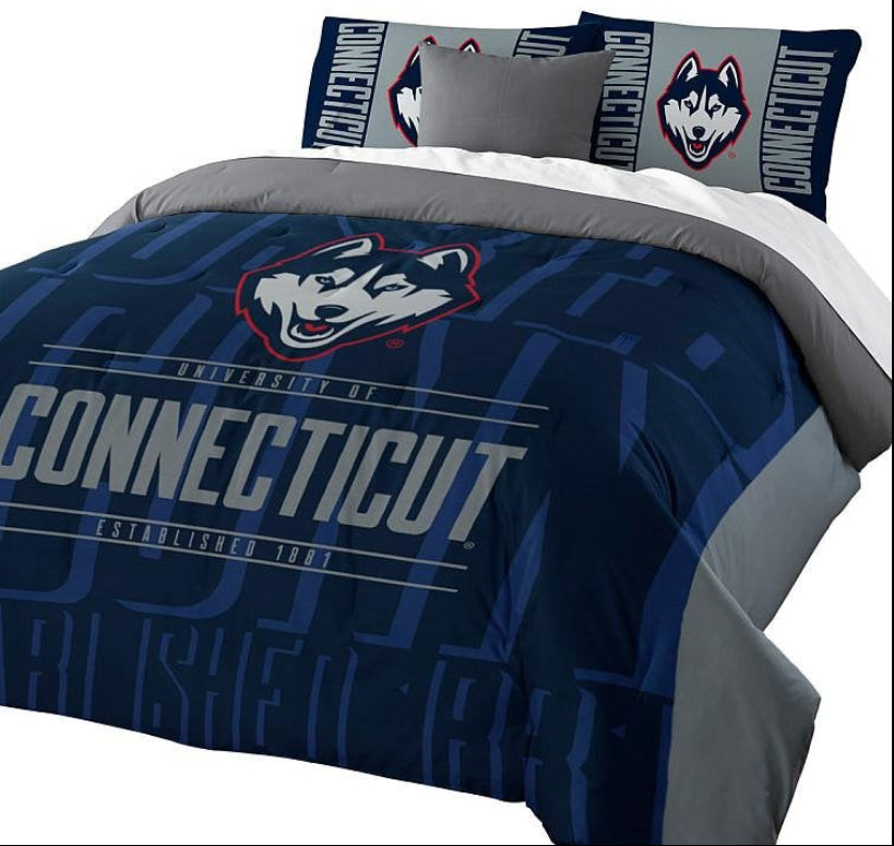Dluxe Ave. ( FULL/ QUEEN ) NCAA 4 Pcs Comforter Set