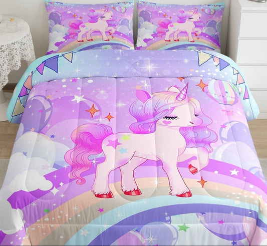 Dluxe Ave. ( TODDLER ) 2 Pcs Comforter and Bedding Set/ for All Season