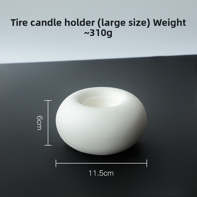 Ceramic candle holder
