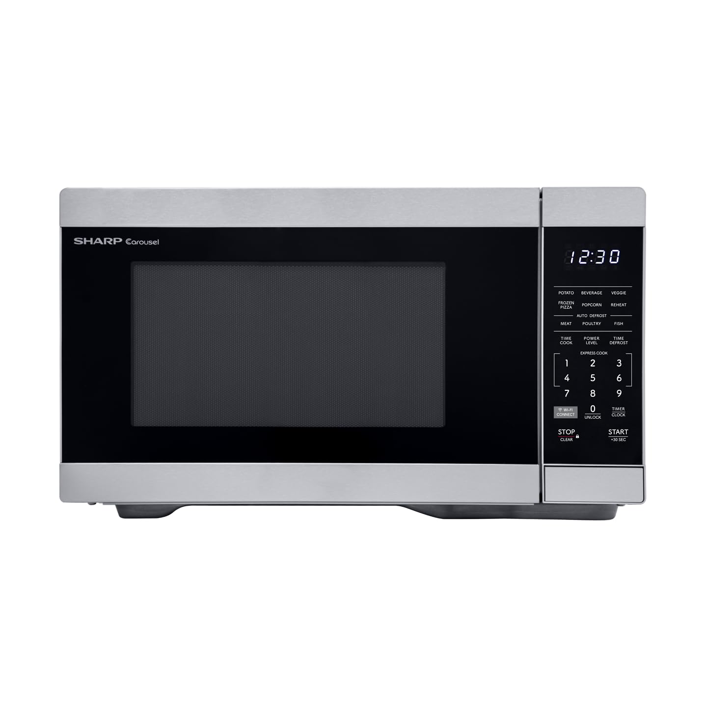 Dluxe Ave. Countertop Microwave 1.1 CuFt Stainless Steel