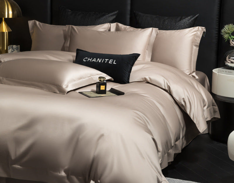 Dluxe Ave.Long Staple Cotton Four-Piece Bedding Set