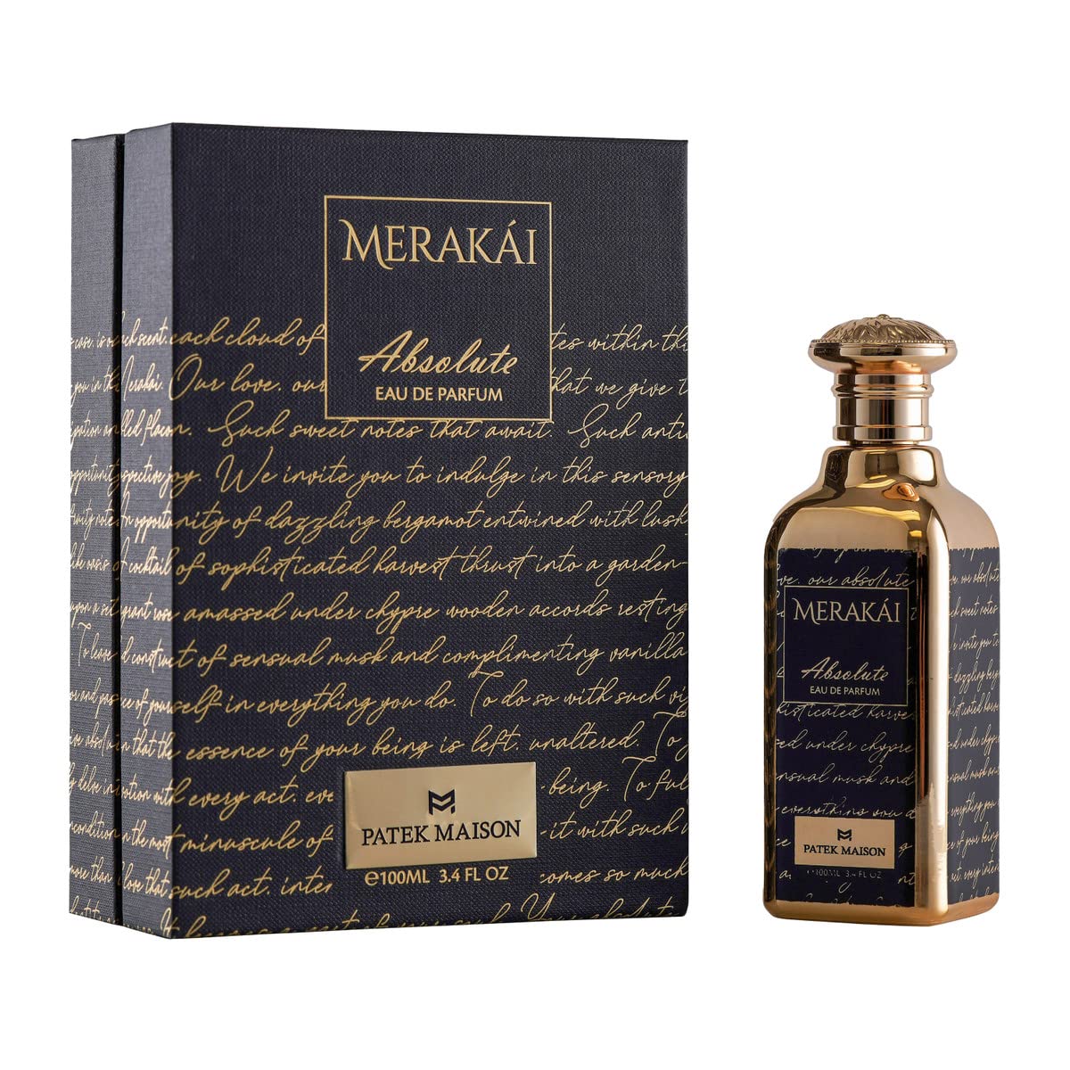 Dluxe Ave. Patek Maison Merakai Absolute 3.4 oz Eau De Parfum Spray Unisex