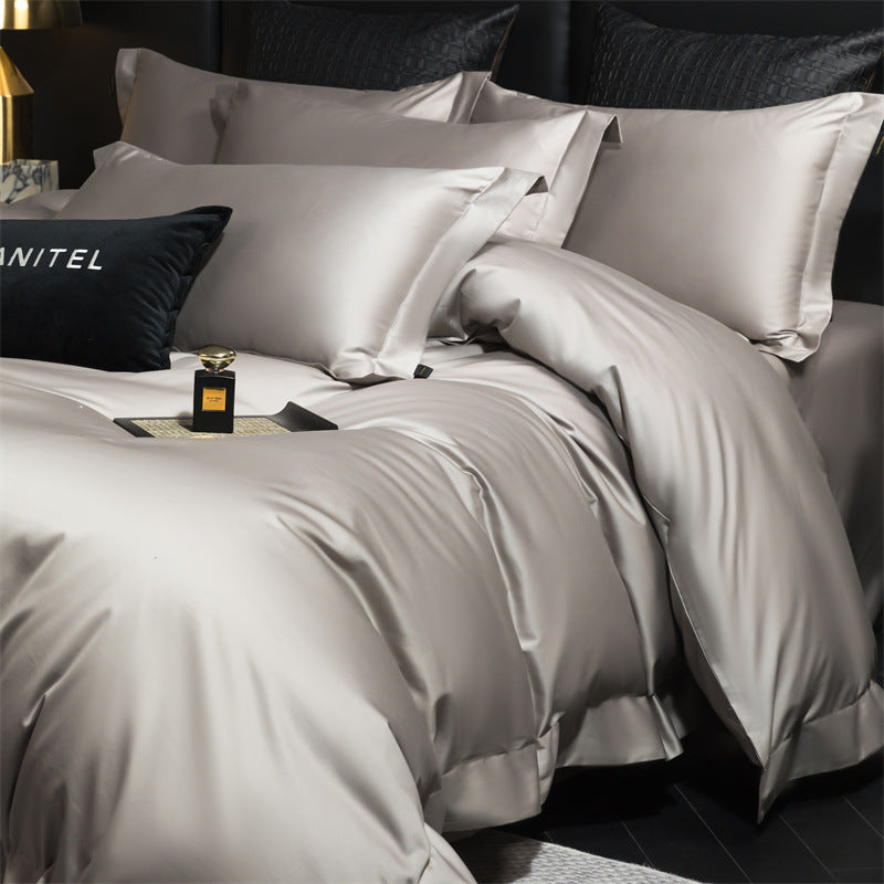 Dluxe Ave.Long Staple Cotton Four-Piece Bedding Set