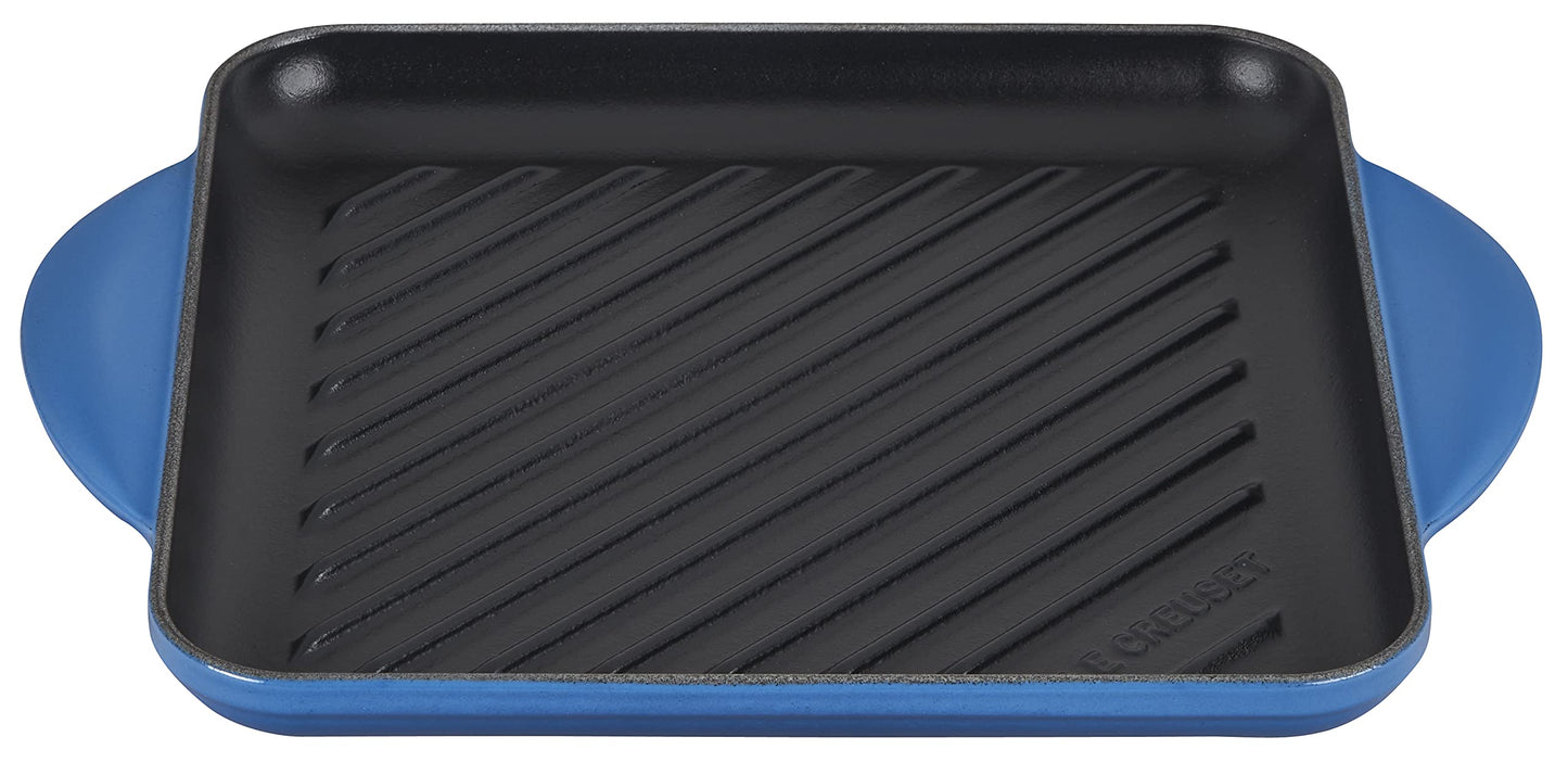 Dluxe Ave. ( Limited Edition)  Enamaled Cast Iron Square Grill 9.5" (Marseille)