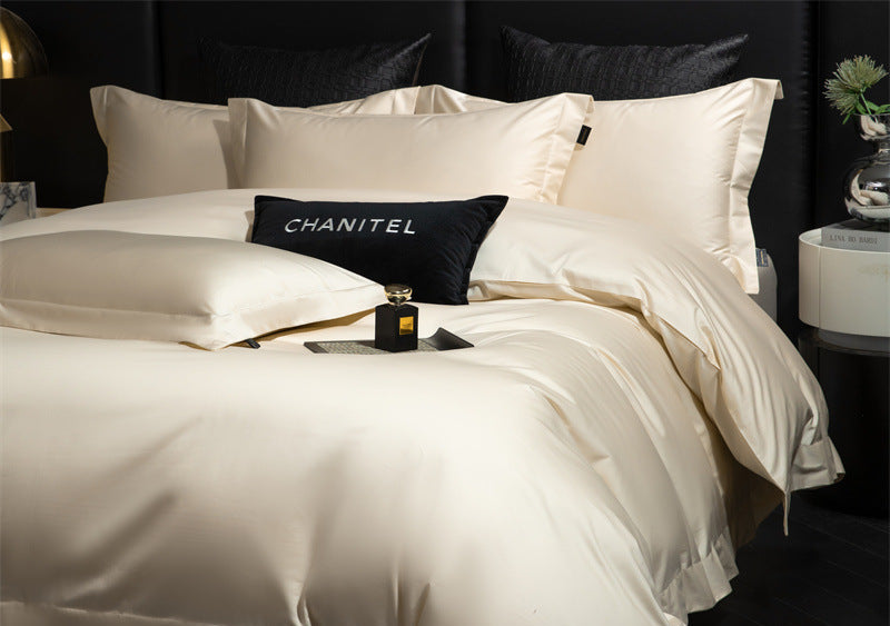Dluxe Ave.Long Staple Cotton Four-Piece Bedding Set