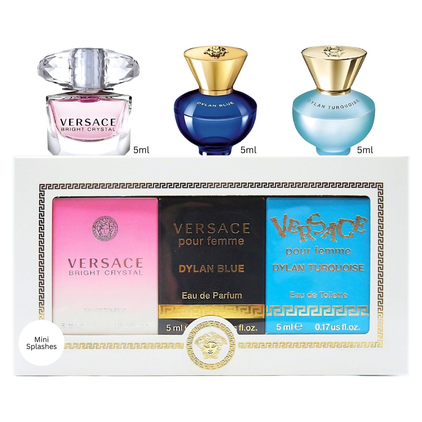 Dluxe Ave. Versace 3 Pcs Mini Set