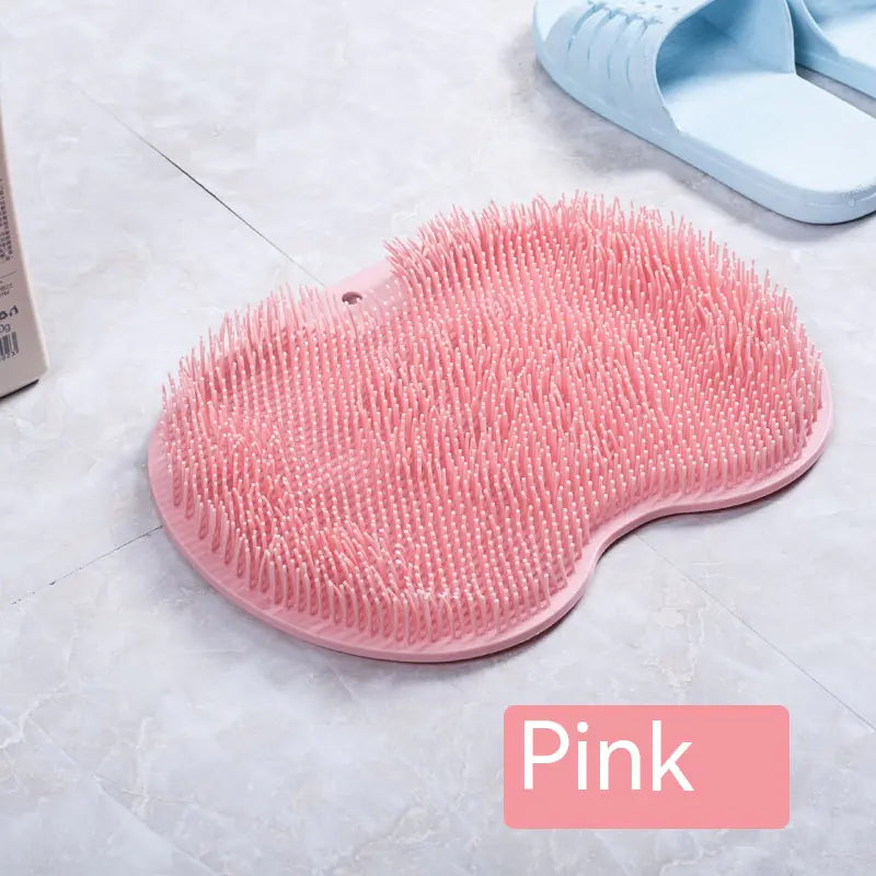 Dluxe Ave. Suction Cup Bath Brush & Foot Scrubber