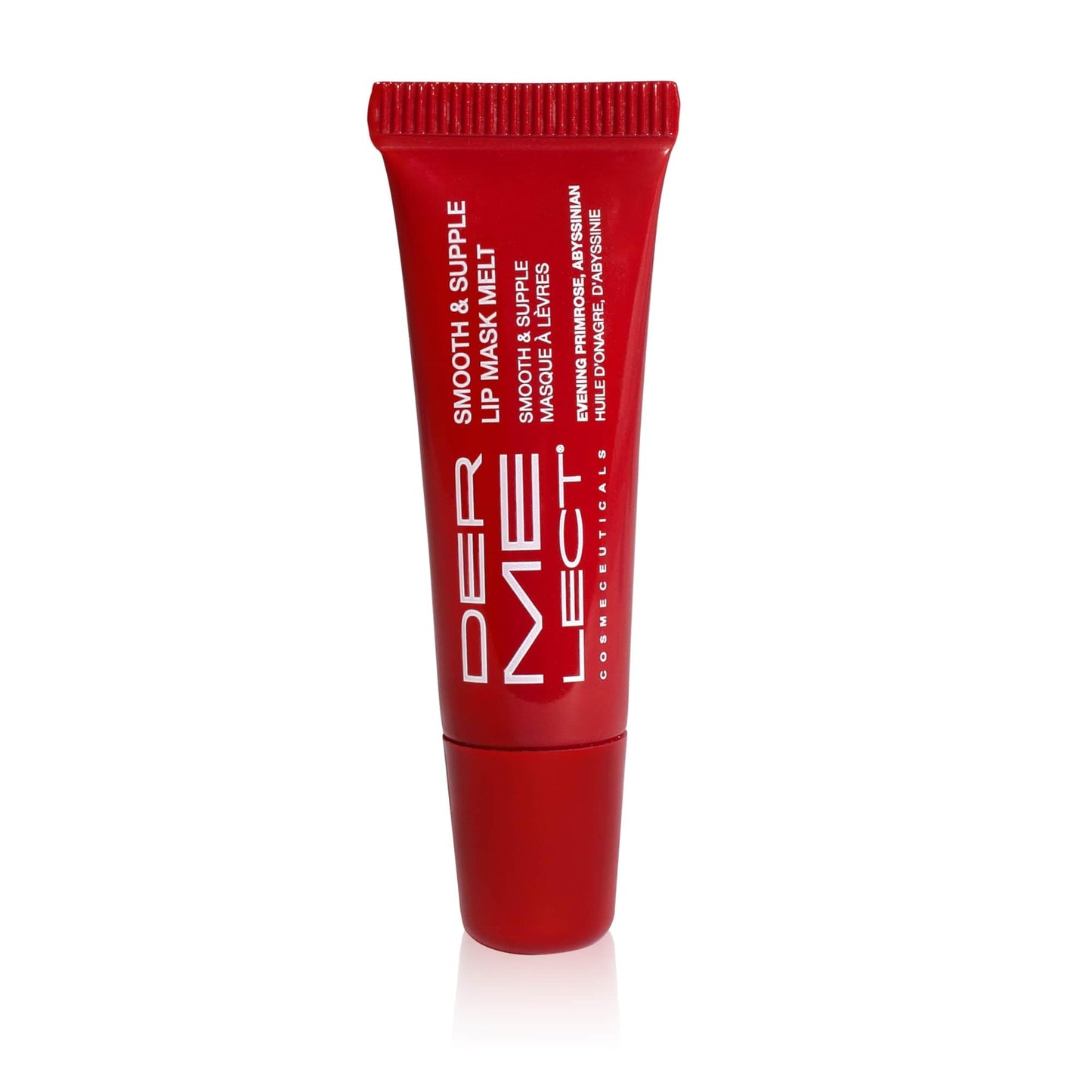 Dluxe Ave. Dermelect Smooth & Supple Lip Mask Melt Anti Aging Lip Balm Travel Size Hydrating & Replenishing for Dryness Chapped Lips Flakiness Cracked Skin 0.17 oz