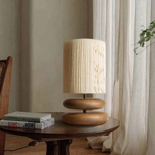 Dluxe Ave. Solid Wood Japanese Retro Table Lamp