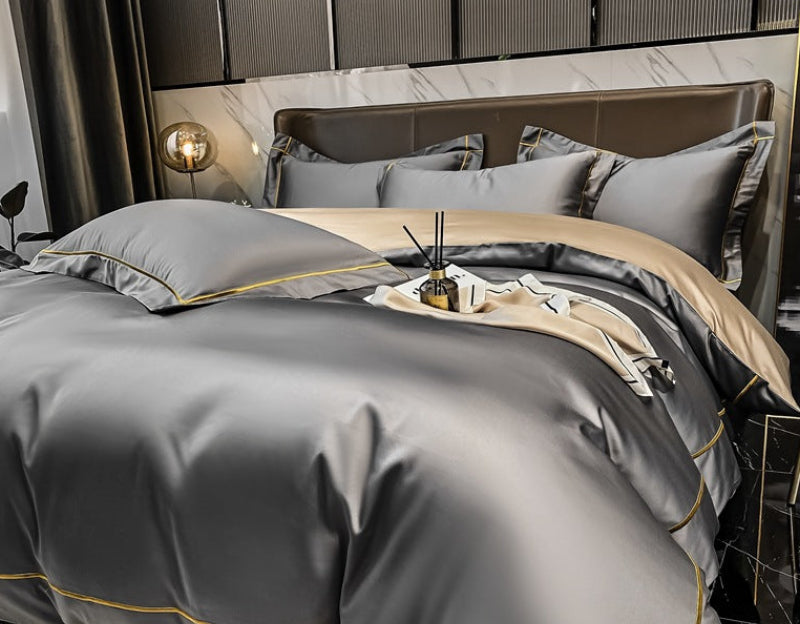 Dluxe Ave. Light Luxury Pure Cotton Four-Piece Set