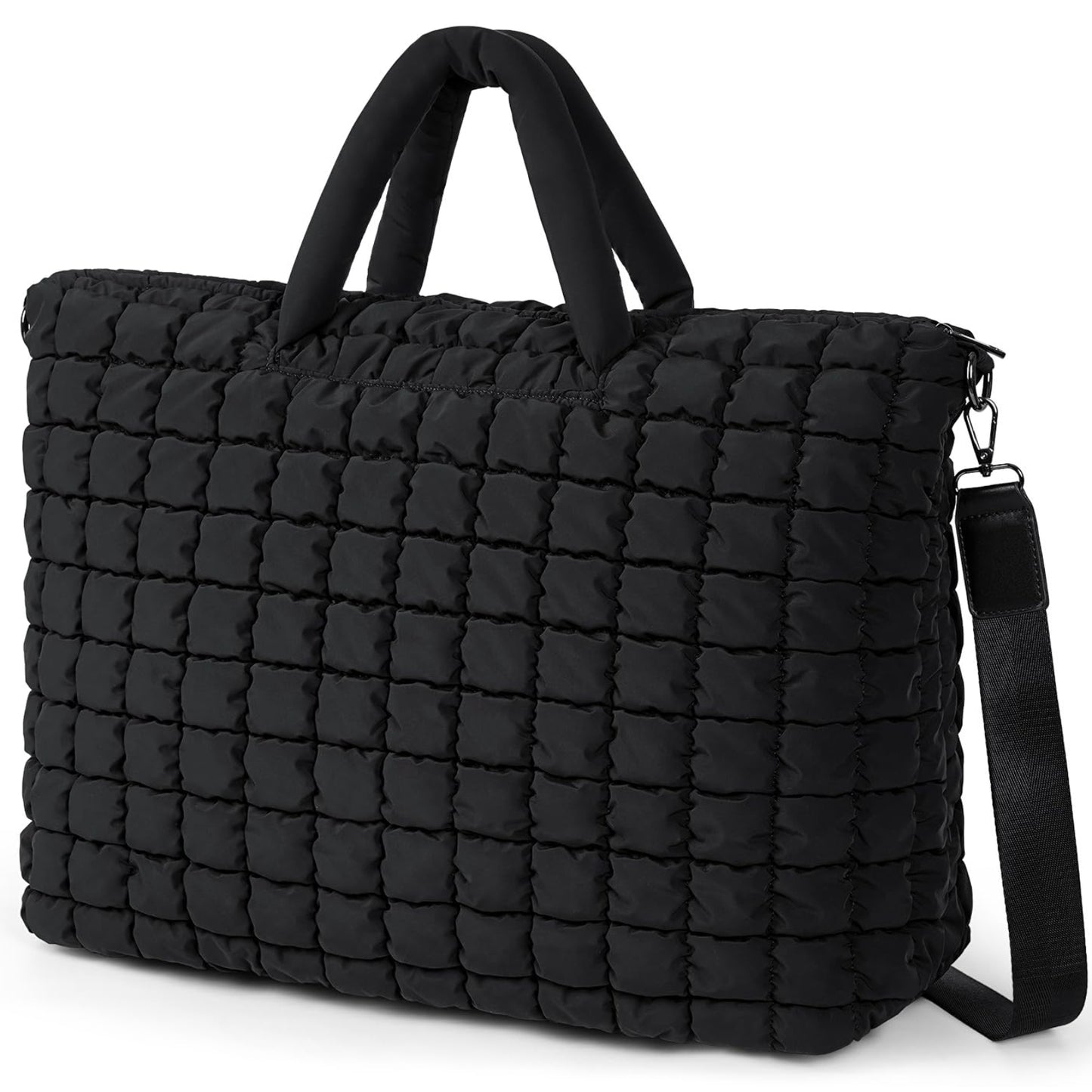 Dluxe Ave. Duffle Bag for Travel/ ( Black) Large