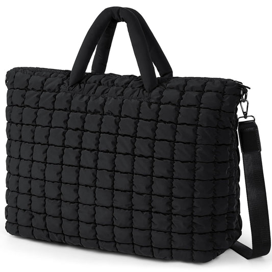 Dluxe Ave. Duffle Bag for Travel/ ( Black) Large