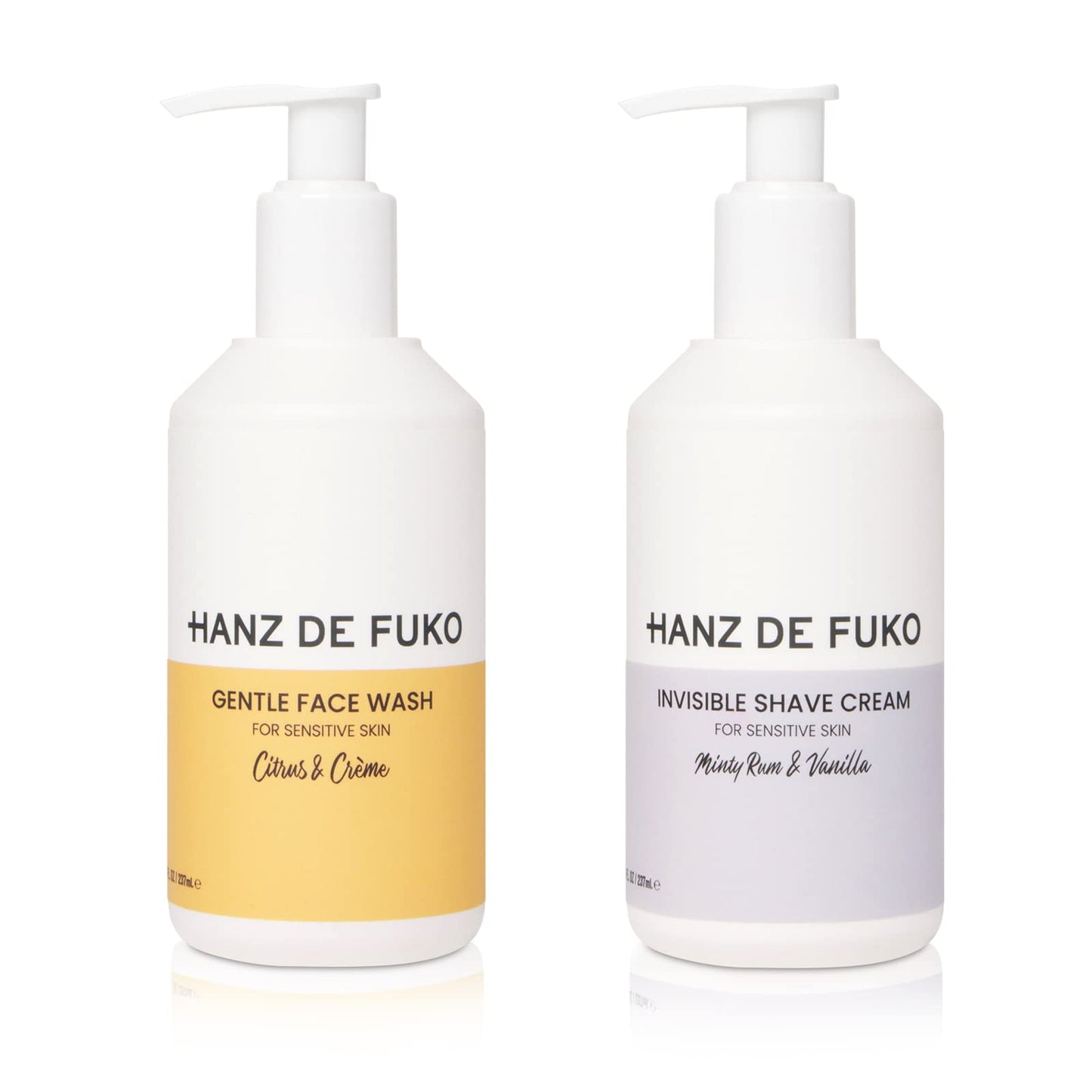 Dluxe Ave. Hanz de Fuko Gentle Face Wash & Invisible Shave Cream Kit